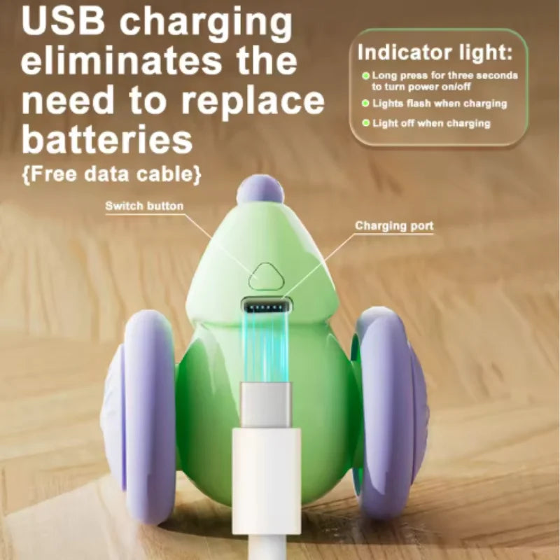 Smart Chase Interactive Cat Toy — Self-Driving Mouse with Auto Obstacle Avoidance