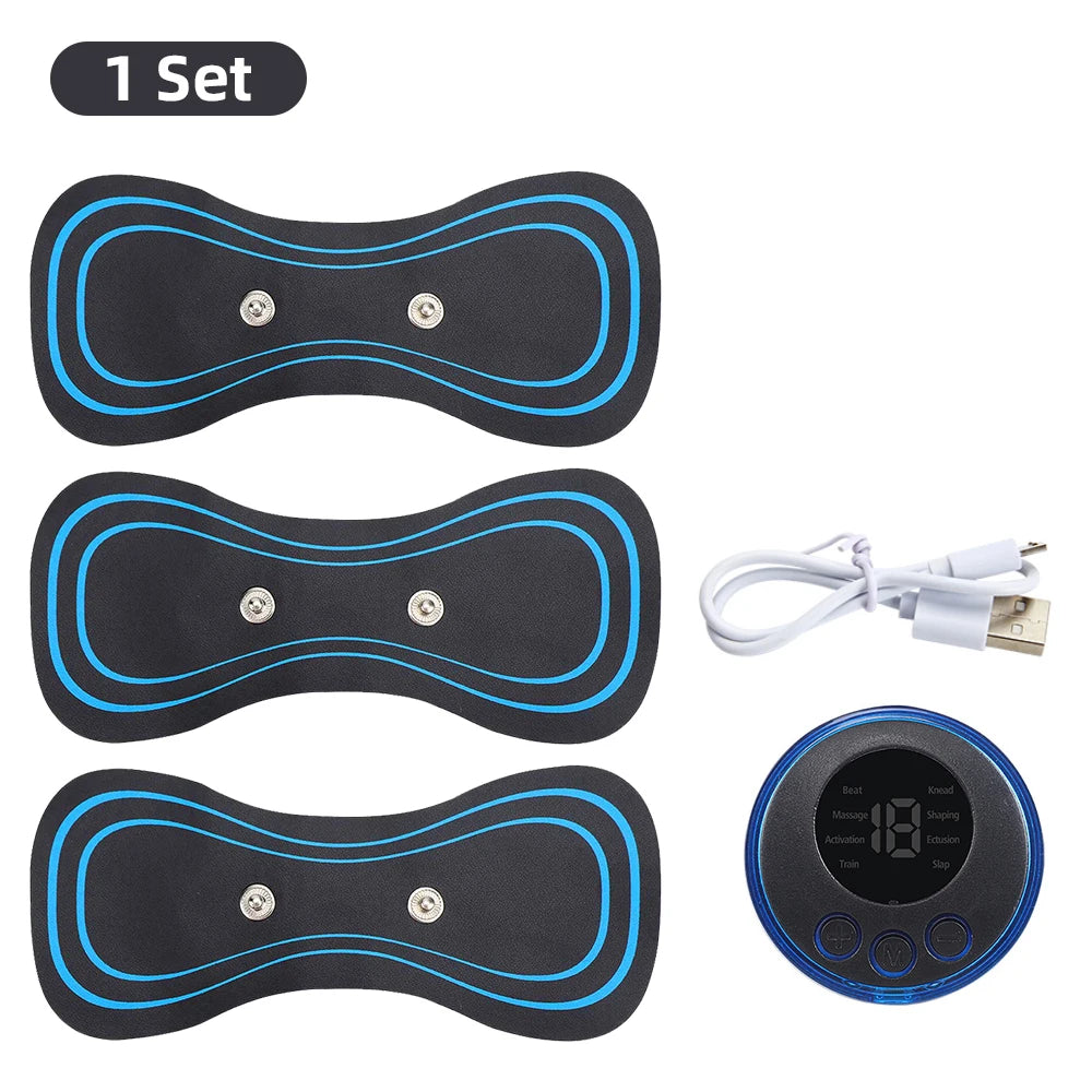 EMS Neck Massager — Cordless Pulse Massager for Neck & Shoulder Relief