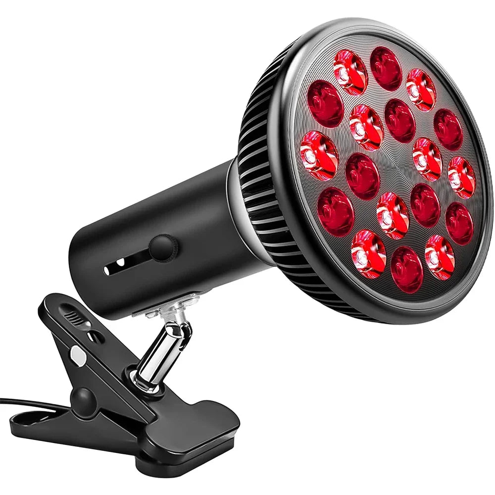 Red Light Therapy Lamp — 660nm & 850nm Infrared Device for Skin Health & Joint Recovery