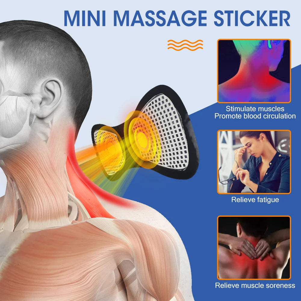 EMS Neck Massager — Cordless Pulse Massager for Neck & Shoulder Relief