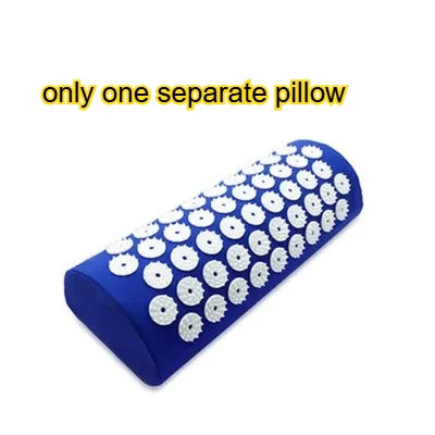 Acupressure Mat & Pillow Set — Back, Neck & Foot Massage Mat for Tension & Recovery