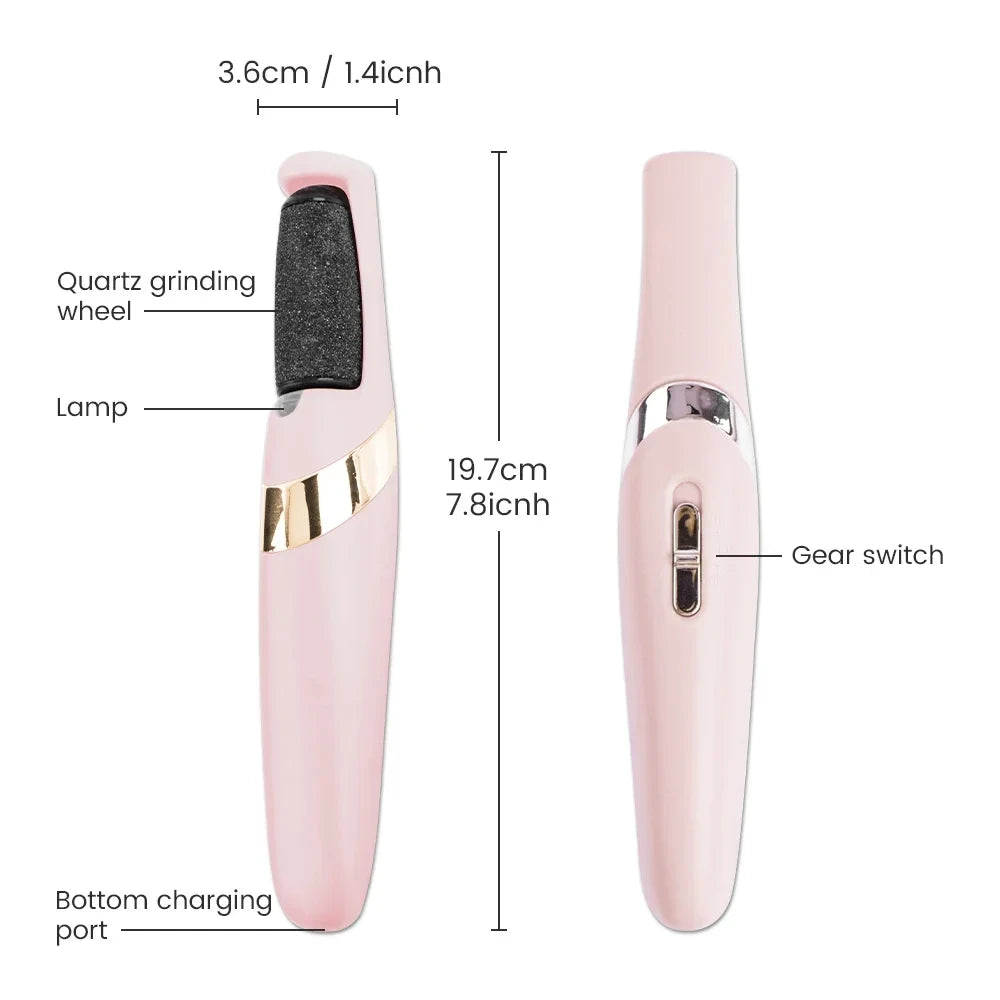 Electric Callus Remover — Rechargeable Foot Scrubber for Soft, Smooth Feet