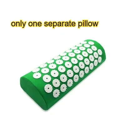 Acupressure Mat & Pillow Set — Back, Neck & Foot Massage Mat for Tension & Recovery