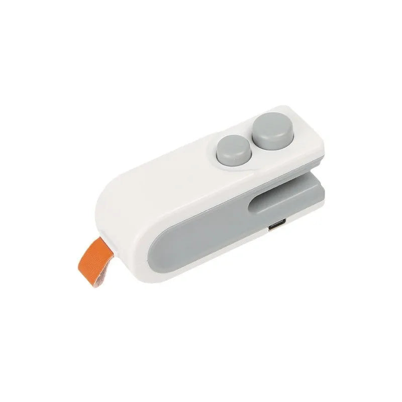 Mini Bag Sealer — Rechargeable Handheld Heat Sealer for Snacks & Food Storage