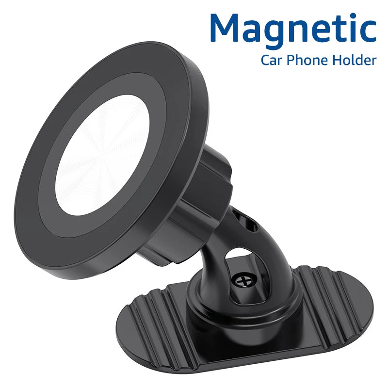 Magnetic Car Phone Holder — 360° MagSafe Dashboard & Vent Mount