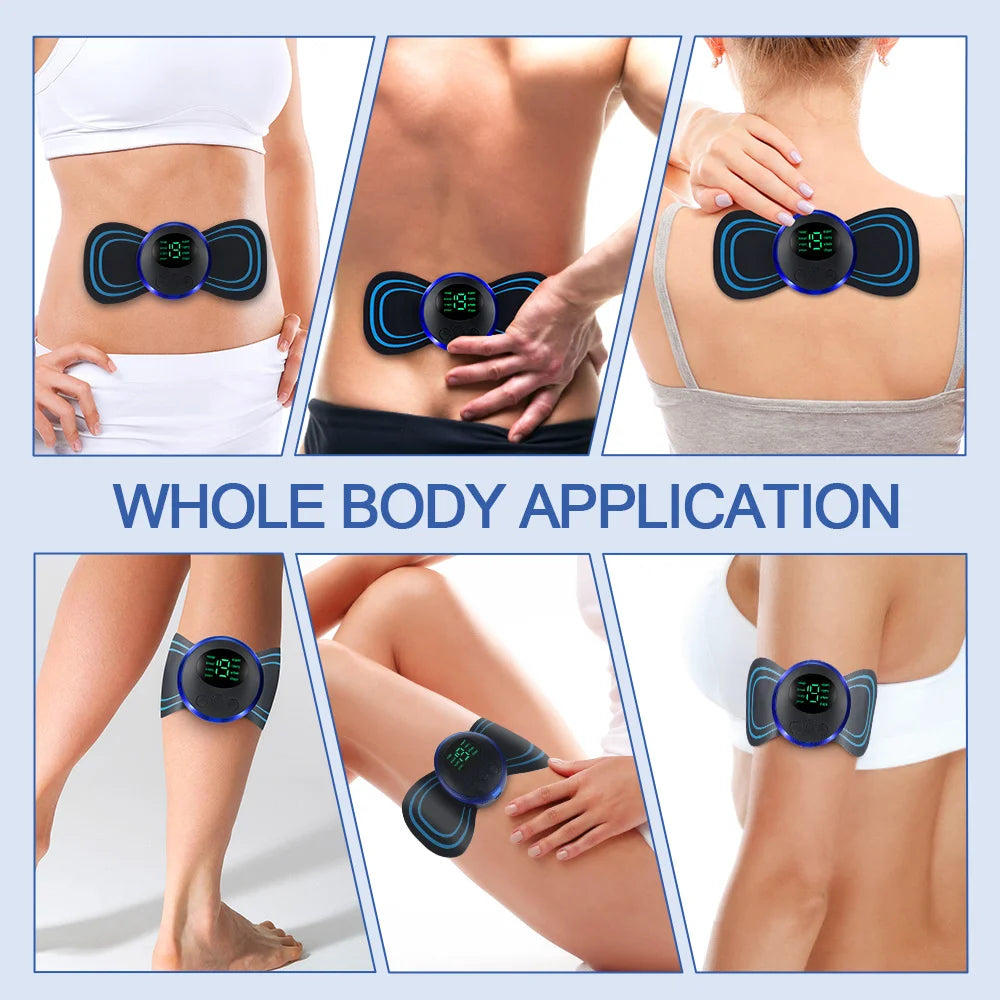EMS Neck Massager — Cordless Pulse Massager for Neck & Shoulder Relief