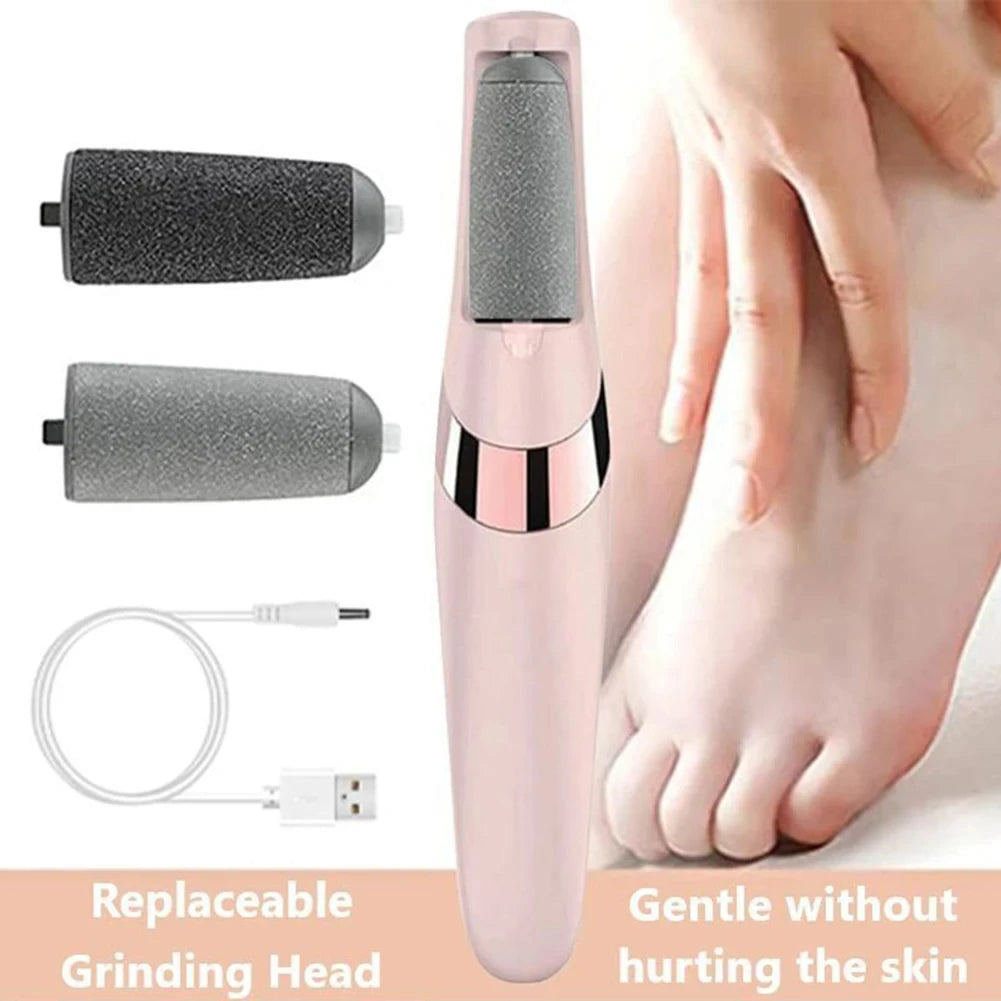 Electric Callus Remover — Rechargeable Foot Scrubber for Soft, Smooth Feet