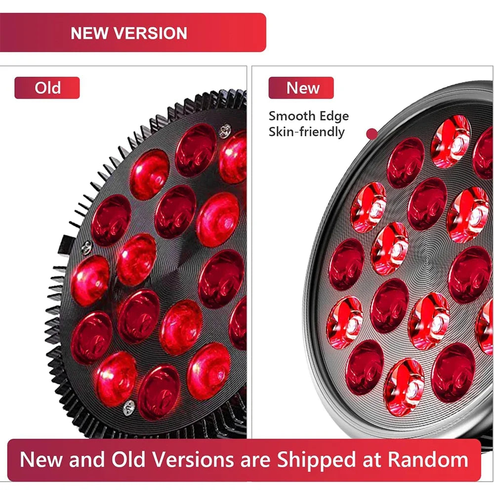 Red Light Therapy Lamp — 660nm & 850nm Infrared Device for Skin Health & Joint Recovery