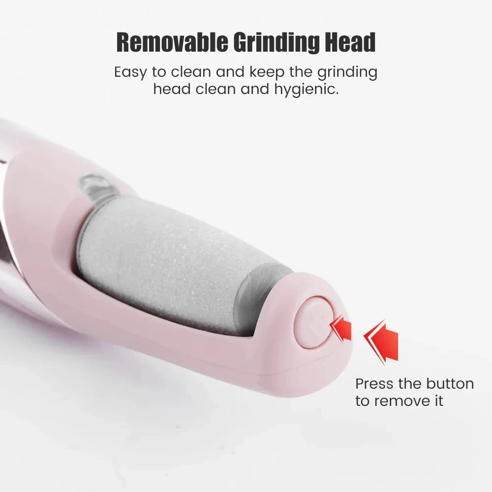 Electric Callus Remover — Rechargeable Foot Scrubber for Soft, Smooth Feet
