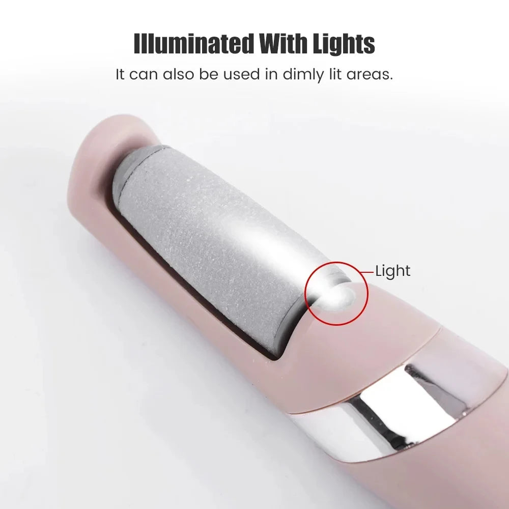 Electric Callus Remover — Rechargeable Foot Scrubber for Soft, Smooth Feet