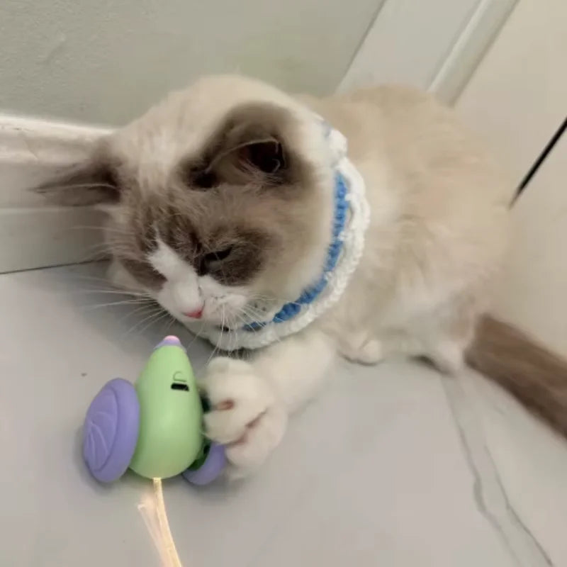 Smart Chase Interactive Cat Toy — Self-Driving Mouse with Auto Obstacle Avoidance
