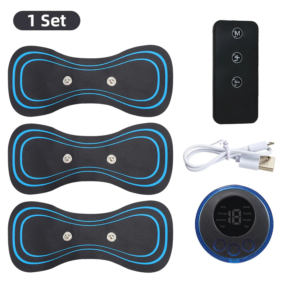 EMS Neck Massager — Cordless Pulse Massager for Neck & Shoulder Relief