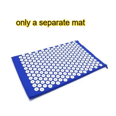 Acupressure Mat & Pillow Set — Back, Neck & Foot Massage Mat for Tension & Recovery