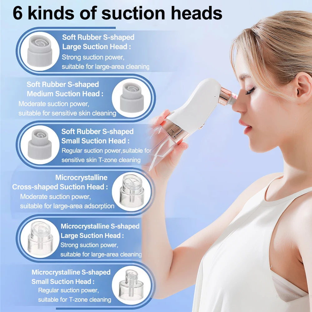 Pore Vacuum Blackhead Remover — Rechargeable Facial Pore Cleaner