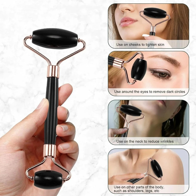 Cryo Ice Roller Set — Face & Body Recovery (Roller + Gua Sha)