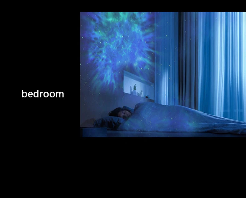 Astronaut Galaxy Star Projector — Nebula Night Light for Bedroom