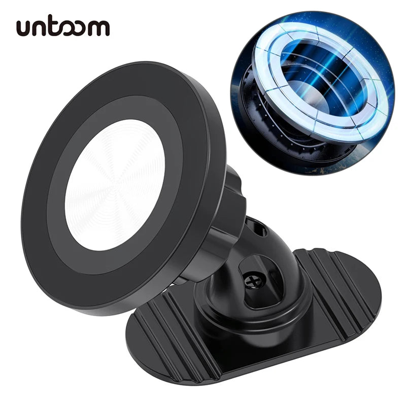 Magnetic Car Phone Holder — 360° MagSafe Dashboard & Vent Mount