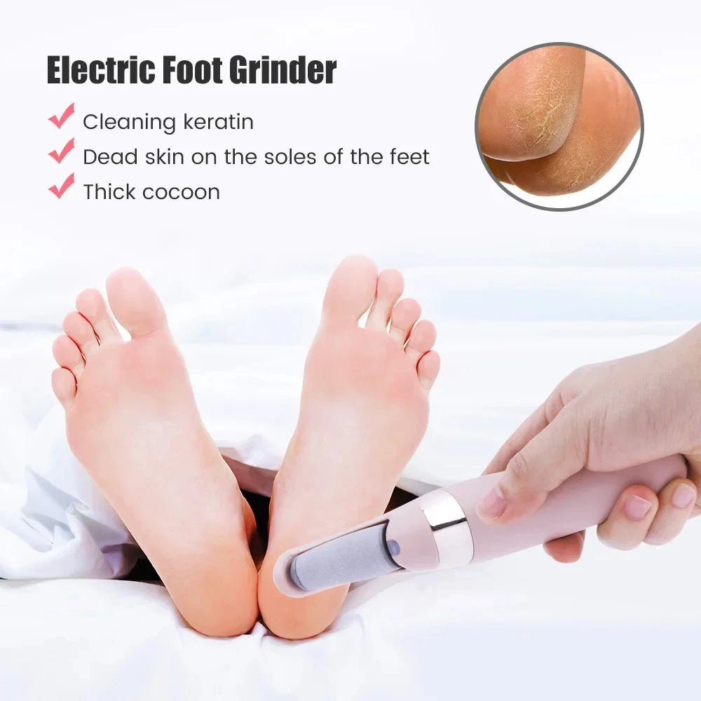 Electric Callus Remover — Rechargeable Foot Scrubber for Soft, Smooth Feet
