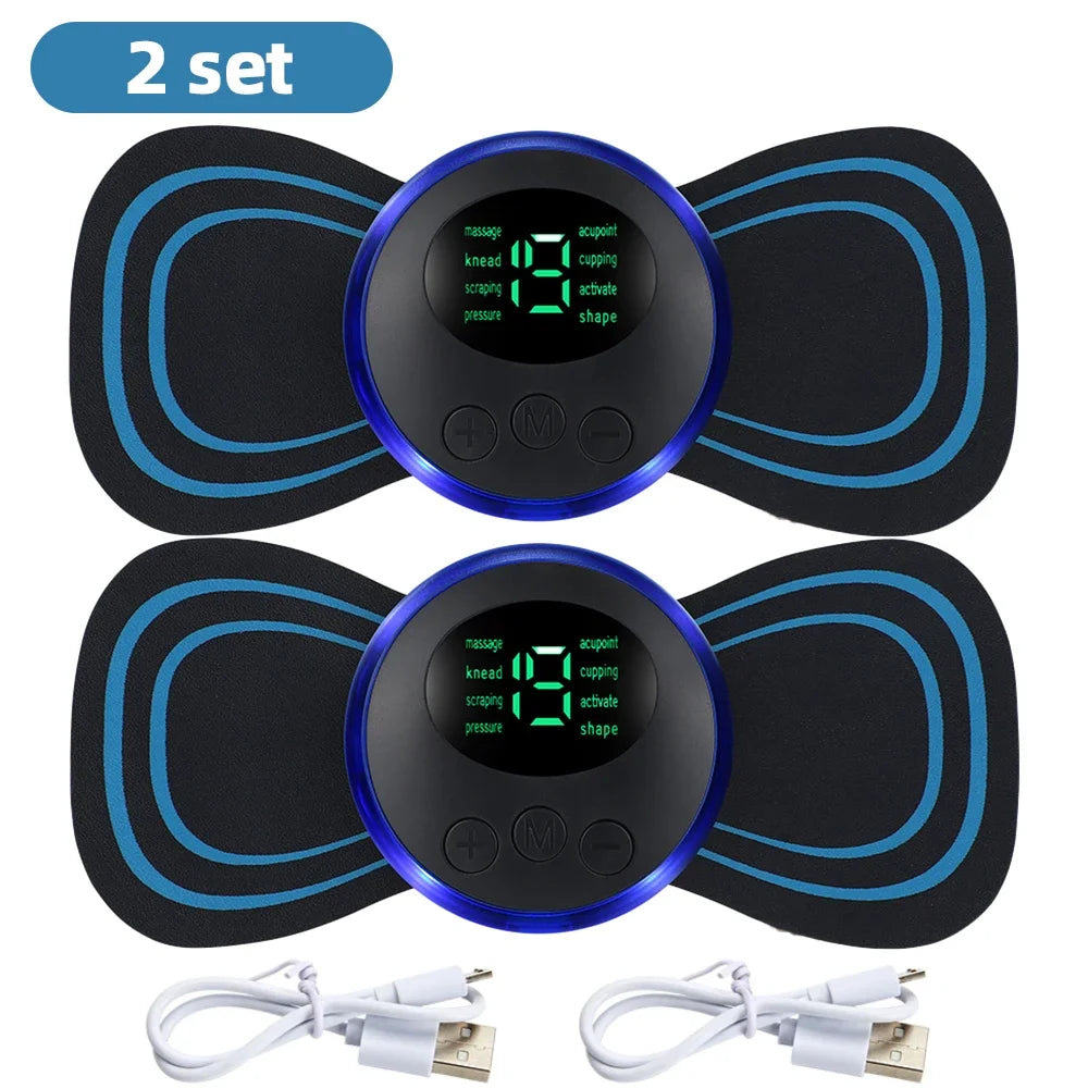 EMS Neck Massager — Cordless Pulse Massager for Neck & Shoulder Relief