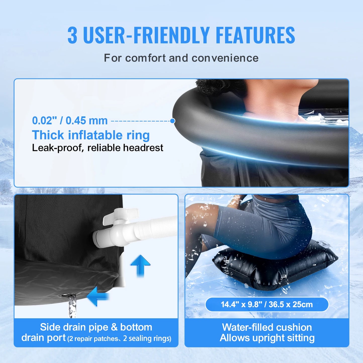 Portable Ice Bath Pod — Cold Plunge Recovery Tub