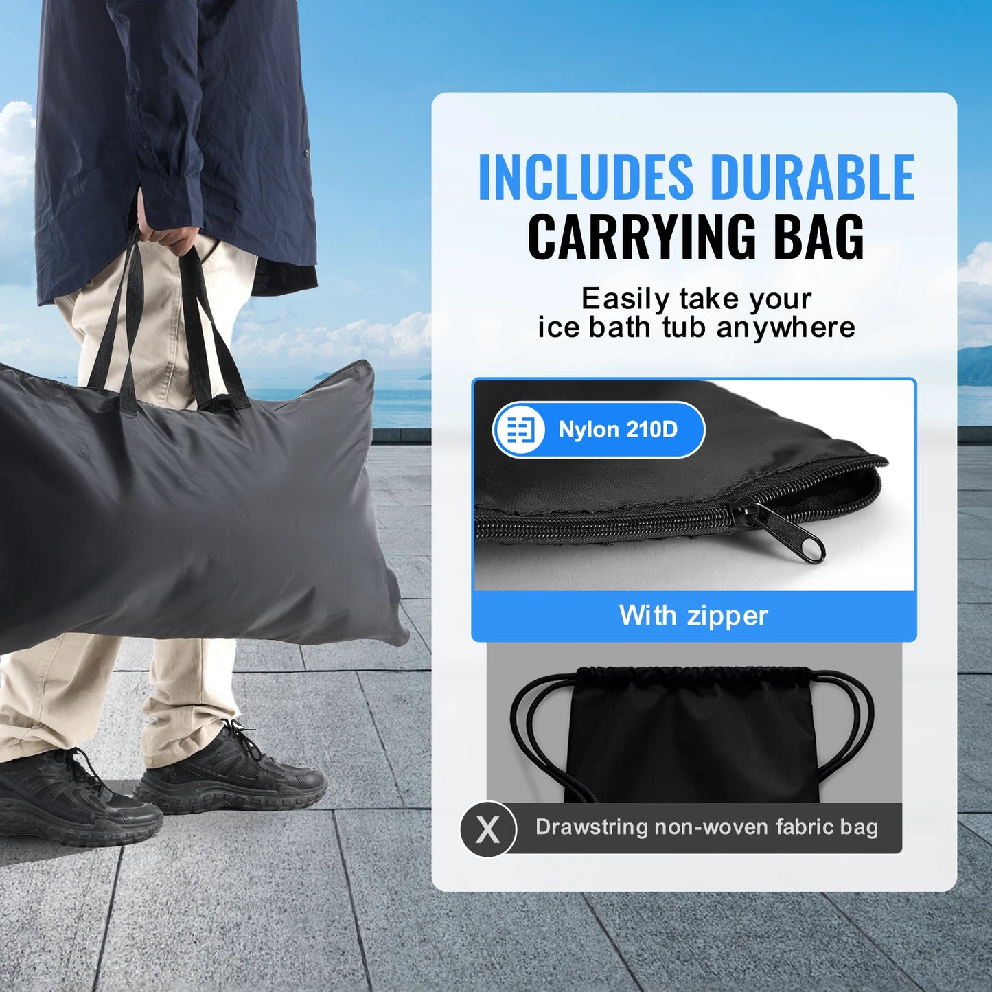 Portable Ice Bath Pod — Cold Plunge Recovery Tub