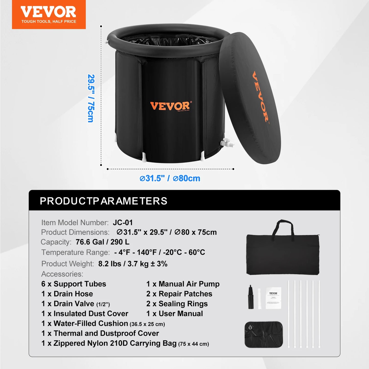 Portable Ice Bath Pod — Cold Plunge Recovery Tub